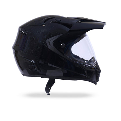 METEOR Full Face Helmet-Gloss Black -HLMT-GBLK-MTEOR1