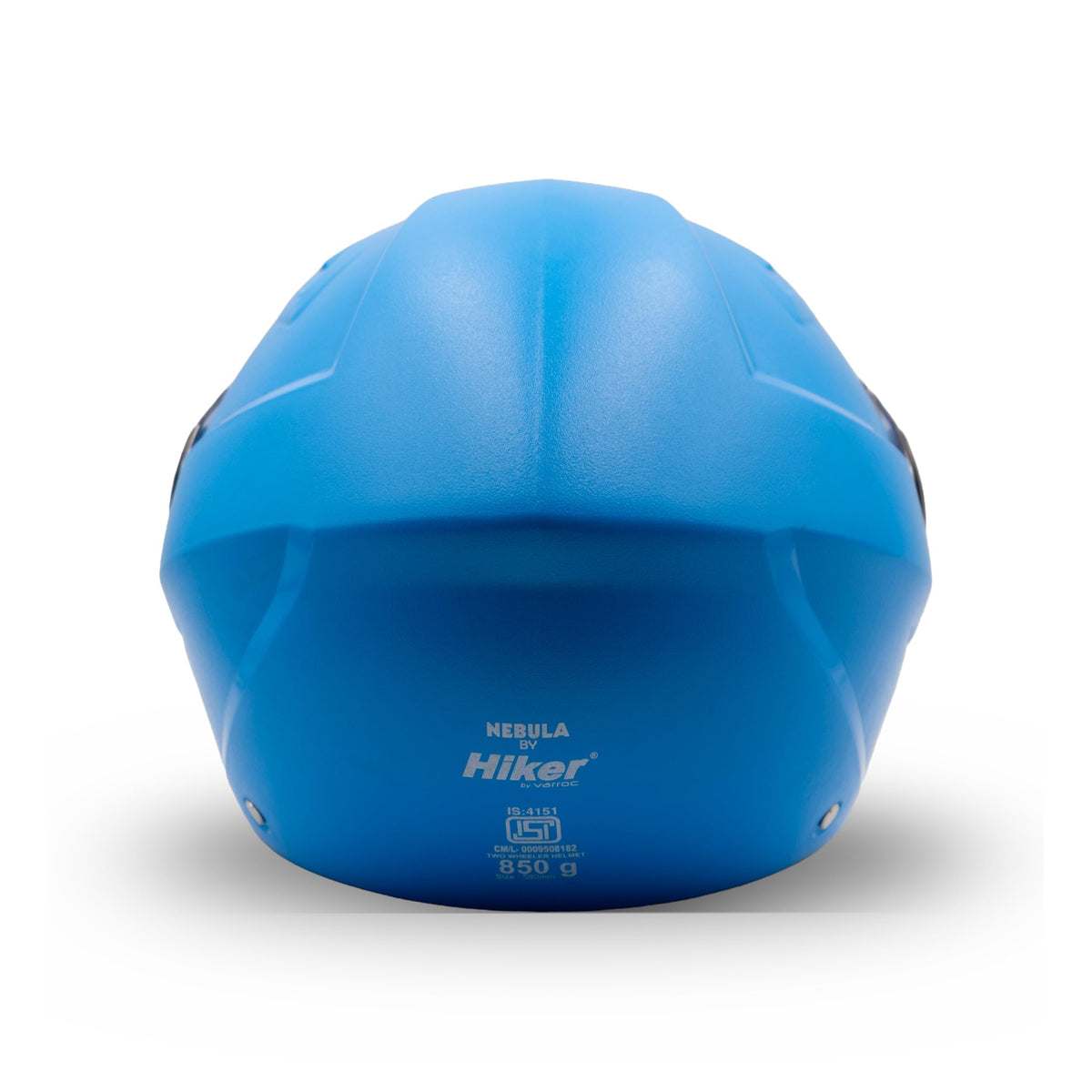 Hiker Nebula Natural Sky Blue Half Face Helmet
