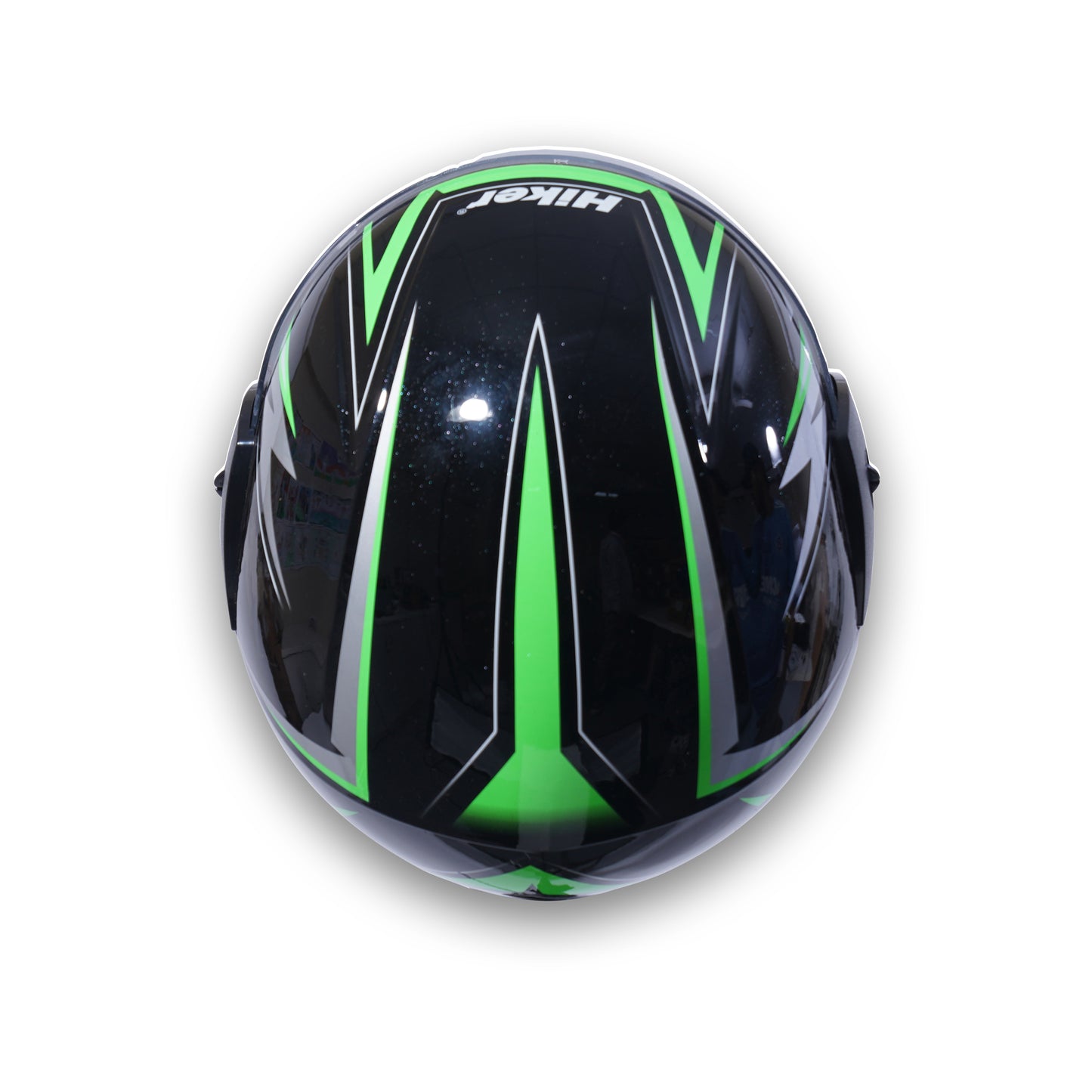WAVE PRO MAX Full Face Helmet -Gloss Black Green