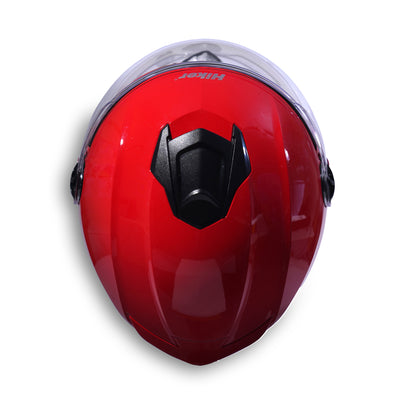 FLASH PRO Half Face Helmet -Gloss Red