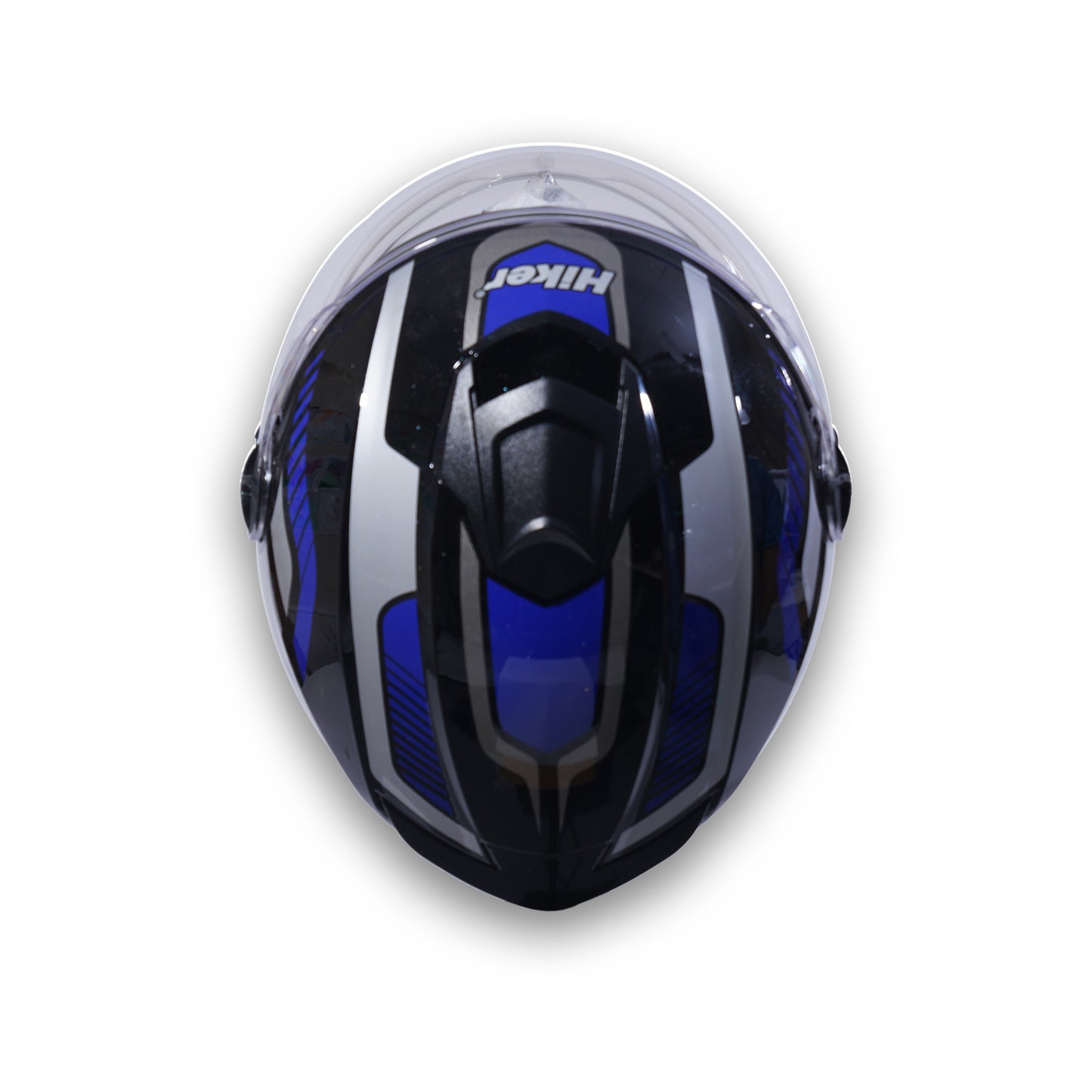 FLASH PRO MAX Half Face Helmet-Gloss Black Blue