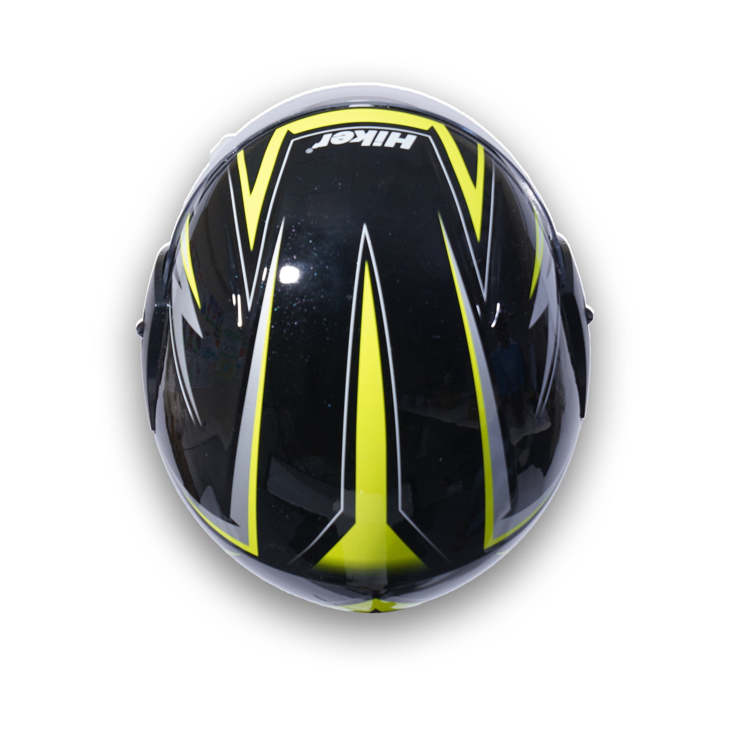 WAVE PRO MAX Full Face Helmet-Gloss Black Yellow