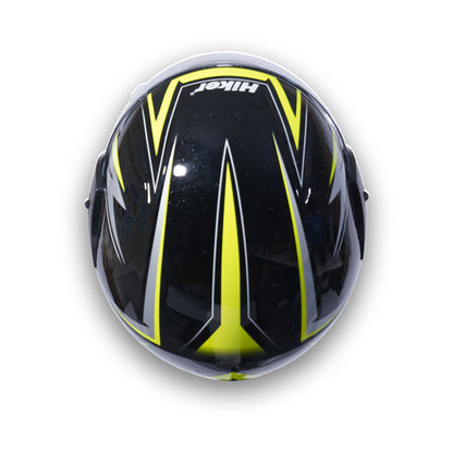 WAVE PRO MAX Full Face Helmet-Gloss Black Yellow