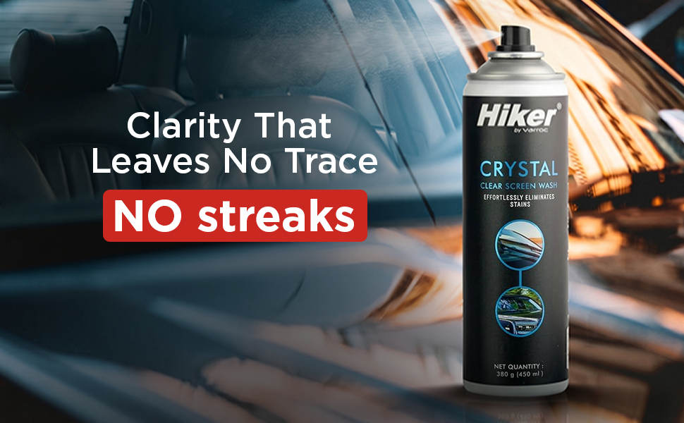Crystal Clear Screen Wash for Cars -CARC-UNIV-CCSW
