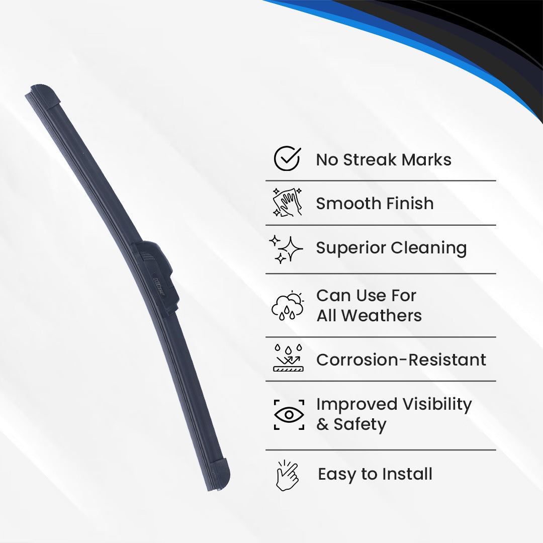 Frameless Wiper Blade 381mm (15 Inch) -WIPF-UNIV-FL15