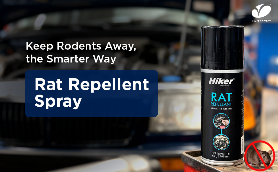 Hiker by Varroc Rat Repellent Spray (100 ml) -CARC-UNIV-RTRP