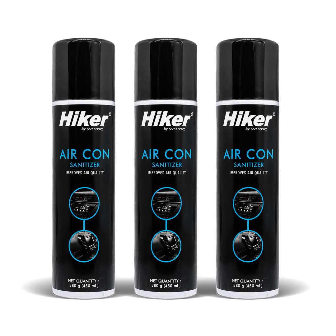 Hiker by Varroc Car Air Con Sanitiser -  Pack of 3 -CARC-UNIV-ACSN