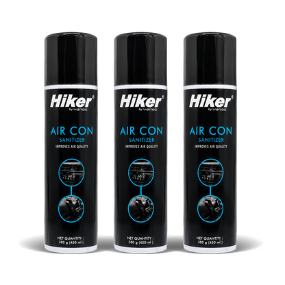 Hiker by Varroc Car Air Con Sanitiser -  Pack of 3 -CARC-UNIV-ACSN