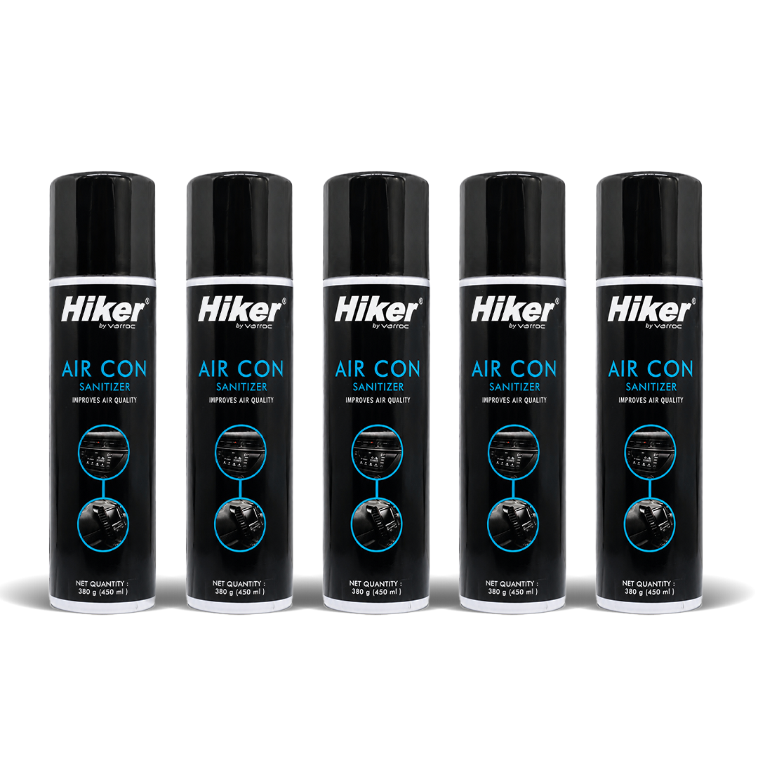 Hiker by Varroc Car Air Con Sanitiser -  Pack of 5 -CARC-UNIV-ACSN