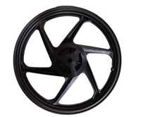 Varroc  Alloy Wheel 1.8X18 6 Spoke Rr Shane Blk Honda- ALOY-SHIN-KTERB