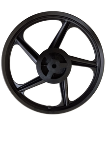 Varroc  Alloy Wheel Rr 110Mm 1.6X17 Str City Blk TVS- ALOY-STRC-N8170