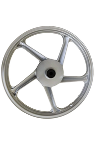 Varroc  Alloy Wheel Fr 110Mm 1.5X16 X L100 Slvr TVS- ALOY-XL100-XLHFS