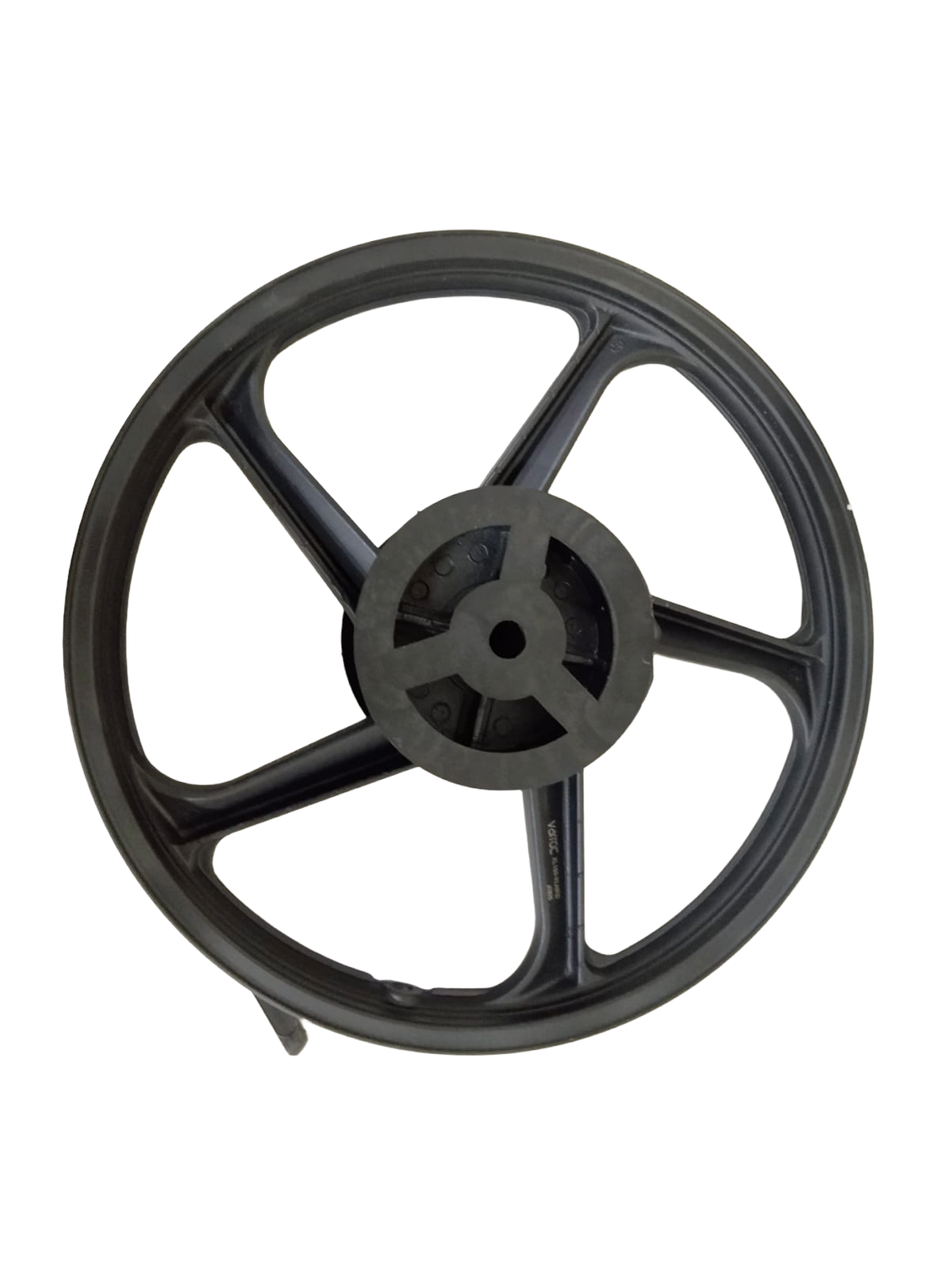 Varroc  Alloy Wheel Rr 110 1.5X16 X L100 Hd Blck TVS- ALOY-XL100-XLHRB