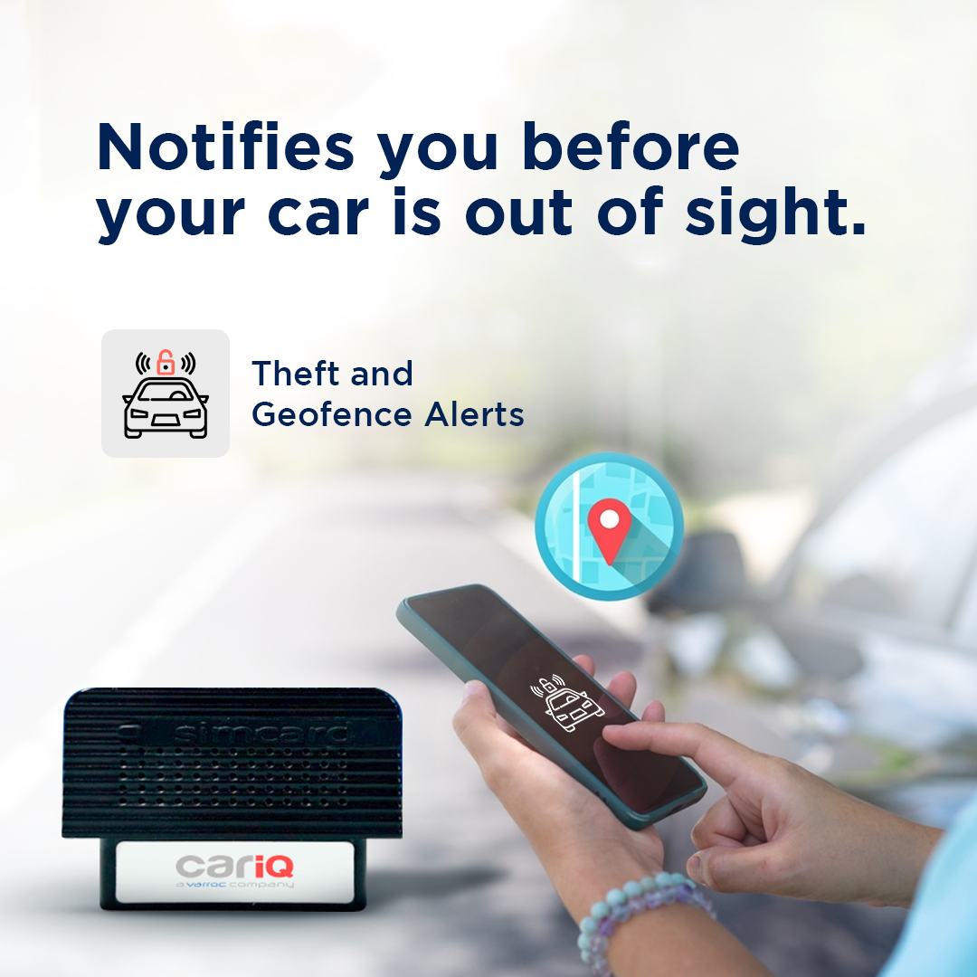 CarIQ Gold GPS Tracker with 4G Sim, 1-Year Mobile App Subscription