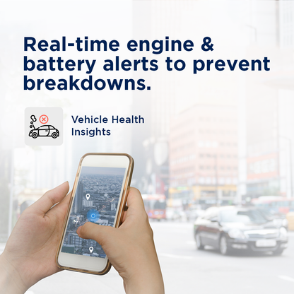 CarIQ Gold GPS Tracker with 4G Sim, 3-Year Mobile App Subscription