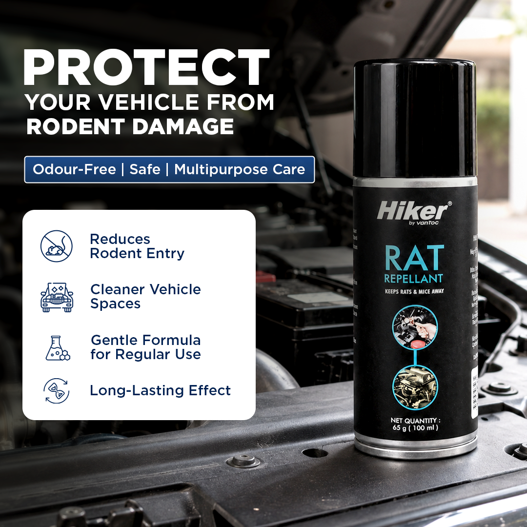 Hiker by Varroc Rat Repellent Spray (100 ml) -CARC-UNIV-RTRP