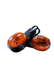Rear RH & Front LH Indicator for C100 Bike, Amber Color -BLKR-CT10-BJ56