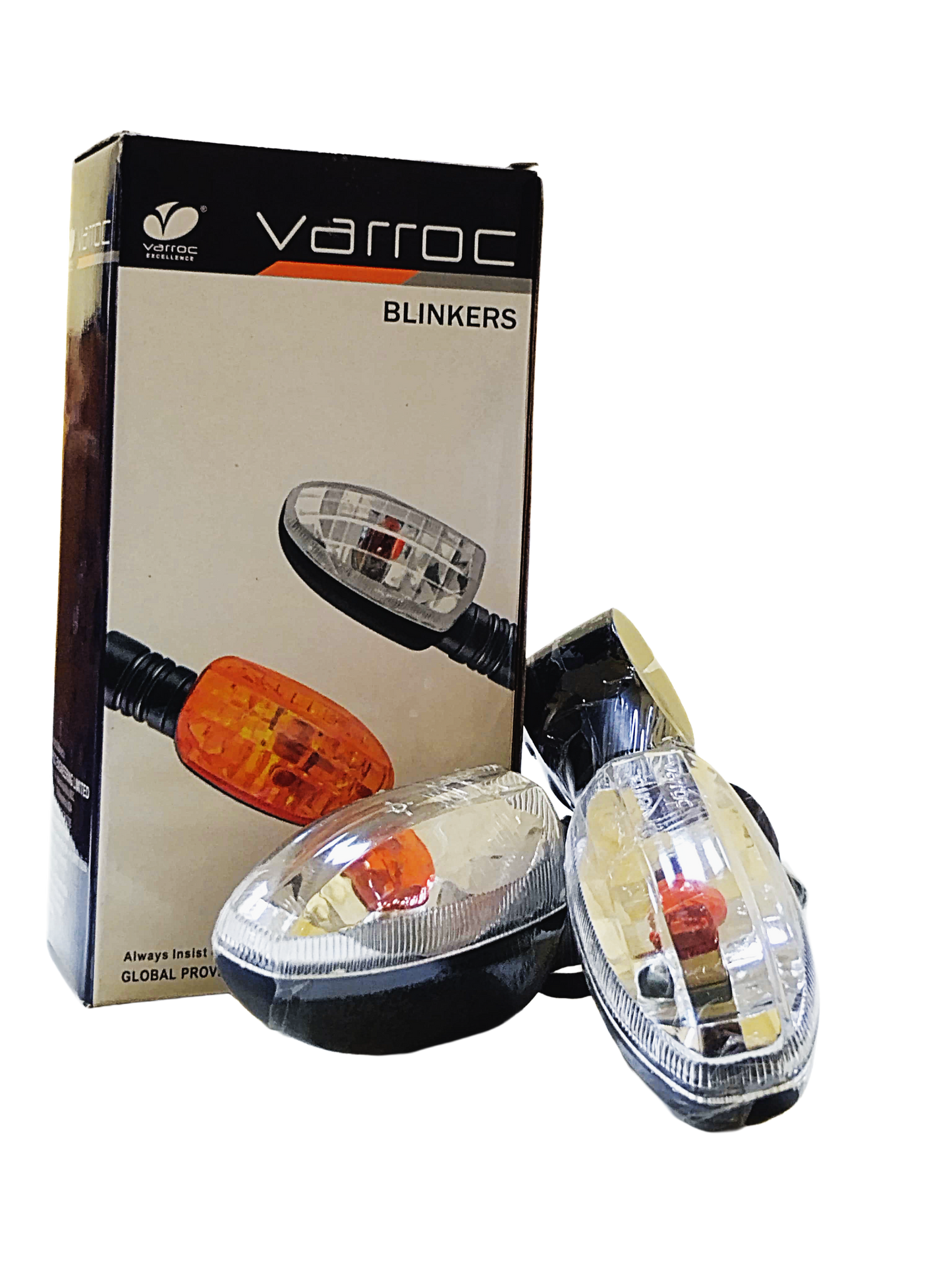 Front LH & Rear RH Indicator for DSVR 100 & 150 CC, Natural Color -BLKR-DSVR-BJ126