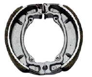 Varroc  Brake Shoe Set 2 Kb 4S Bxr Pltn Fr Rr Bajaj- BRSH-PLTN-7004