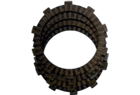 Varroc  Clutch Plate Set 4 Fz 153 R153 Fazar 150 Yamaha- CLPL-FZ16-8048