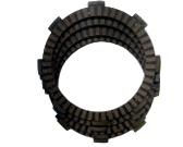 Varroc  Clutch Plate Set 4 Ct110X 125X Plsr N160 Bajaj- CLPL-PLTN-8016