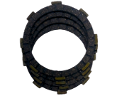 Varroc  Clutch Plate Set 4 Vctr Gx Glx Vctr Edge TVS- CLPL-STAR-8040