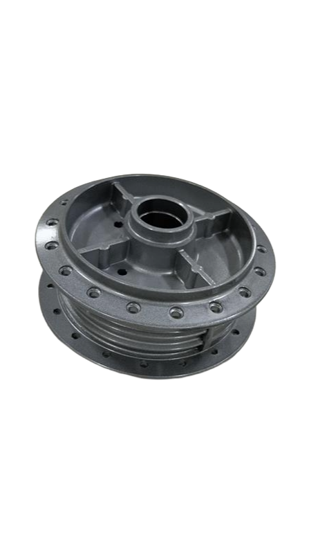 Varroc  Drum Rear 110Mm Boxr C100 Pltn Clbr Om Bajaj- DRUM-BOXR-DU09