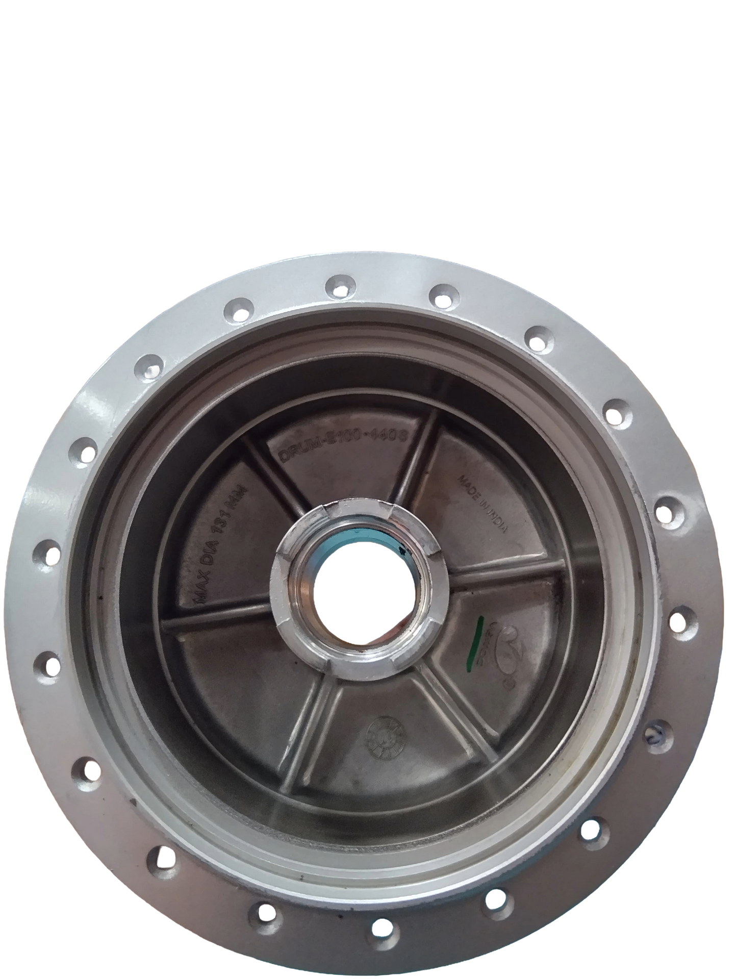 Varroc  Drum Front 130Mm Sup Spl Glmr Eco Dlx Hero- DRUM-E100-440S