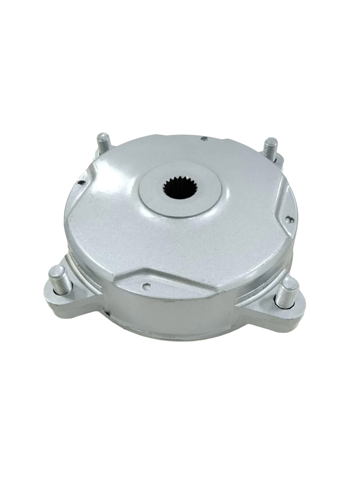 Varroc  Drum Rear 130Mm Yamha Rey Fascino Silver Yamaha- DRUM-FSCN-1GCFS