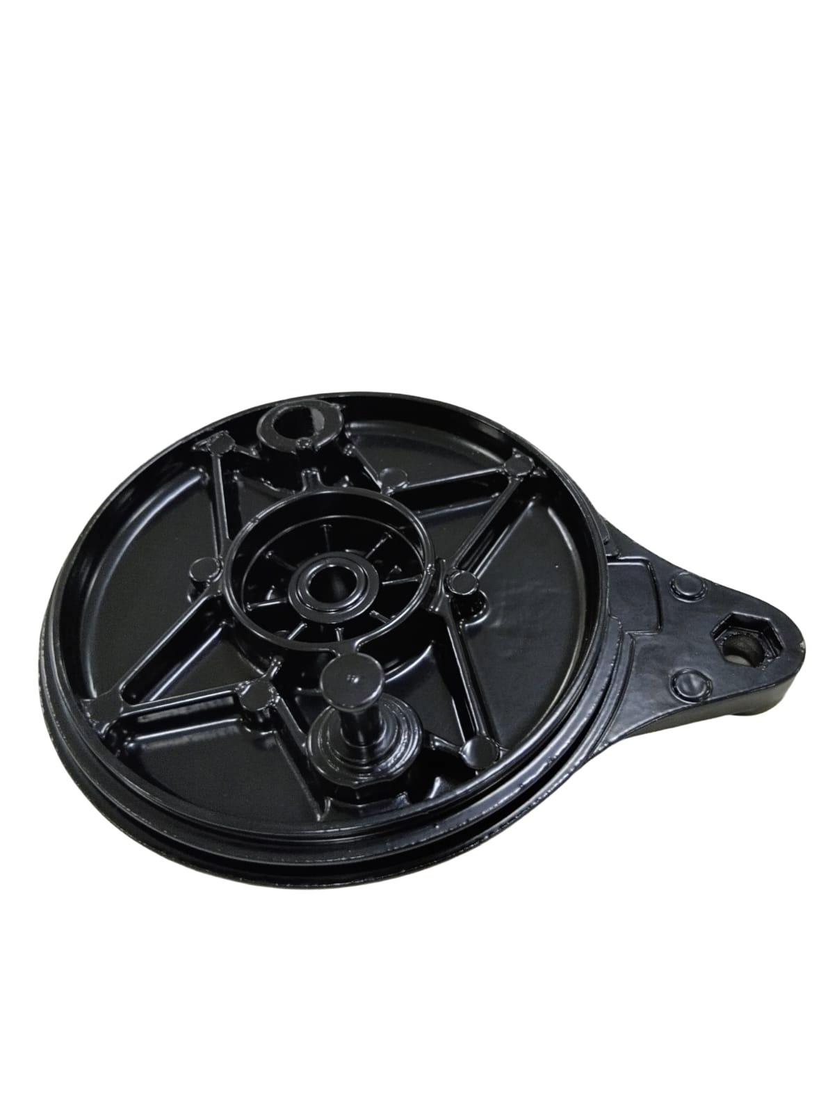 Varroc  Drum Plate Rr Black Spr Splender 4240 Hero- DRUM-SSPL-PL07B