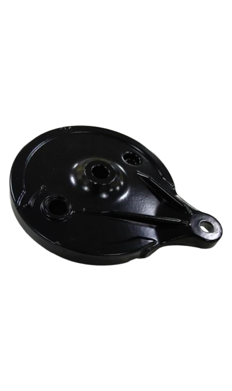 Varroc  Drum Plate Rr Black Str City Vctr N250 TVS- DRUM-VCTR-PL06B