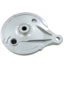 Varroc  Drum Plate Rr Silver Str City Vctr N250 TVS- DRUM-VCTR-PL06S
