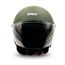 Hiker Lyra Pro Green Half Face Helmet