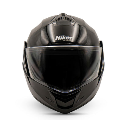 Hiker Pluto Natural Black Flip Up Helmet