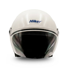 Hiker Lyra Pro Gloss White Half Face Helmet