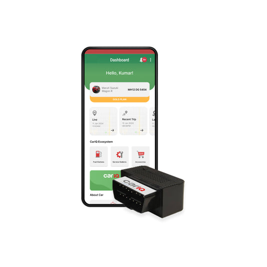 CarIQ Gold GPS Tracker with 4G Sim, 3-Year Mobile App Subscription