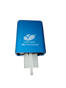 Varroc  Flasher Ele Dc Withbuzzer Auto2 3P Blue -RELY-AUTO2-SL26