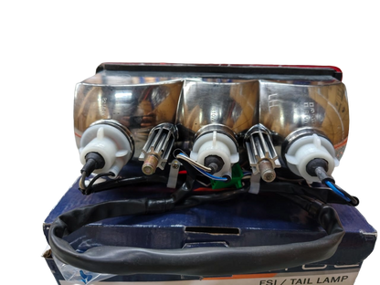 Varroc  Tail Lamp Assy With Bulb Compaq Plus Lh Bajaj- TLMP-AUTO4-AZ01