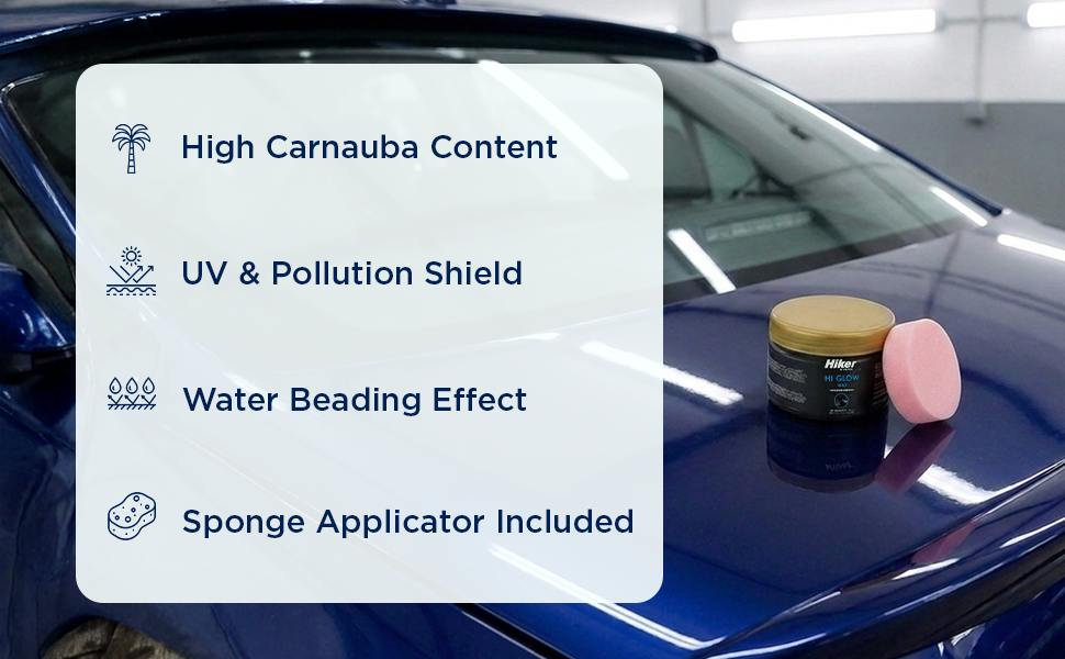 Car Hi Glow wax -CARC-UNIV-HG250