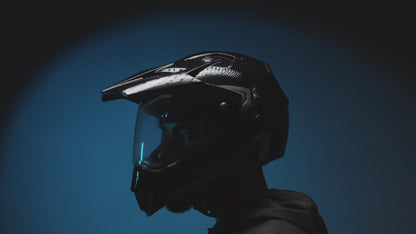 METEOR Full Face Helmet-Olive Green